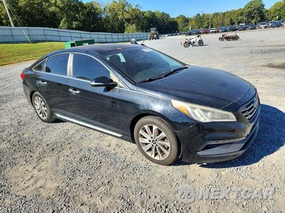 Czwarte zdjęcie samochodu z boku: 2015 HYUNDAI SONATA SPORT VIN:5NPE34AF9FH072530 - miniatura