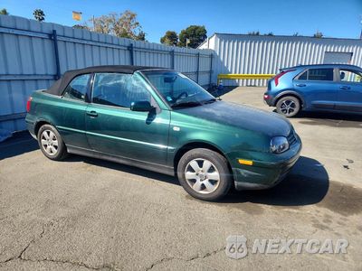 Czwarte zdjęcie samochodu z boku: 2001 VOLKSWAGEN CABRIO GLX VIN:3VWDC21V01M811002 - miniatura