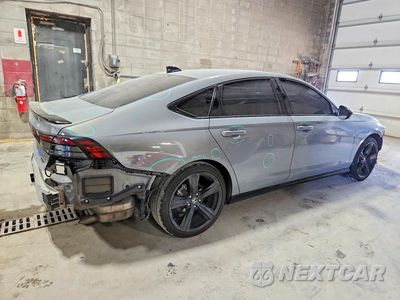 Trzecie zdjęcie samochodu z tyłu: 2024 HONDA ACCORD HYBRID SPORT-L VIN:1HGCY2F72RA073272 - miniatura