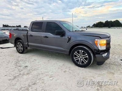 Czwarte zdjęcie samochodu z boku: 2022 FORD F150 SUPERCREW VIN:1FTEW1CP4NKE53424 - miniatura