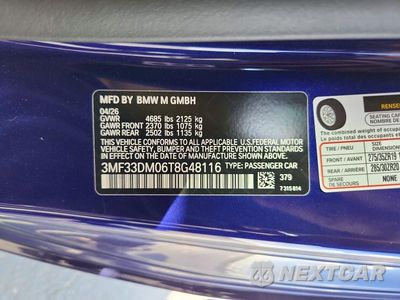 Zdjęcie 12 z 12 samochodu: 2026 BMW M2 CS VIN:3MF33DM06T8G48116 - miniatura