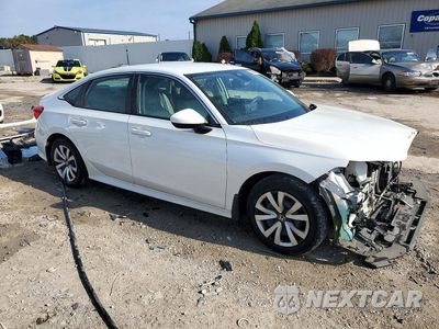 Czwarte zdjęcie samochodu z boku: 2022 HONDA CIVIC LX VIN:2HGFE2F25NH526841 - miniatura