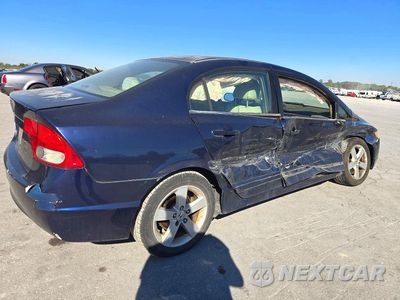 Trzecie zdjęcie samochodu z tyłu: 2006 HONDA CIVIC EX VIN:1HGFA16806L022695 - miniatura