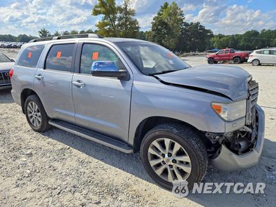 Czwarte zdjęcie samochodu z boku: 2013 TOYOTA SEQUOIA LIMITED VIN:5TDKY5G19DS049794 - miniatura