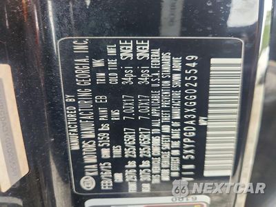 Zdjęcie 13 z 13 samochodu: 2016 KIA SORENTO LX VIN:5XYPGDA3XGG025549 - miniatura