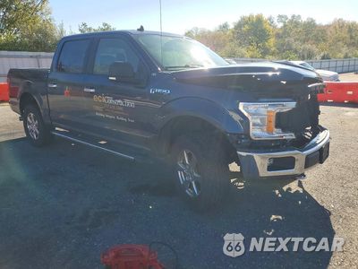 Czwarte zdjęcie samochodu z boku: 2019 FORD F150 SUPERCREW VIN:1FTEW1E50KFB33923 - miniatura