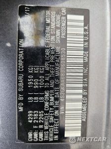 Zdjęcie 13 z 13 samochodu: 2018 SUBARU IMPREZA VIN:4S3GKAA68J3608530 - miniatura