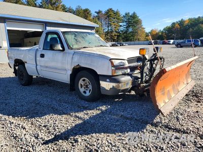 Czwarte zdjęcie samochodu z boku: 2004 CHEVROLET SILVERADO K1500 VIN:1GCEK14T54Z198070 - miniatura