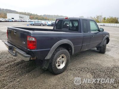 Trzecie zdjęcie samochodu z tyłu: 2002 FORD RANGER SUPER CAB VIN:1FTZR45E72TA09949 - miniatura