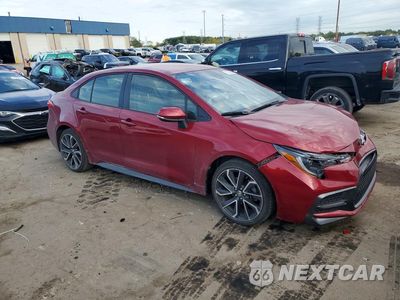 Czwarte zdjęcie samochodu z boku: 2022 TOYOTA COROLLA SE VIN:JTDS4MCE5NJ094163 - miniatura
