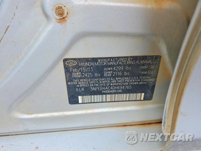 Zdjęcie 12 z 12 samochodu: 2013 HYUNDAI SONATA GLS VIN:5NPEB4AC4DH694765 - miniatura