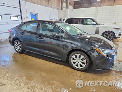 Czwarte zdjęcie samochodu z boku: 2022 TOYOTA COROLLA LE VIN:5YFEPMAE1NP297215 - miniatura