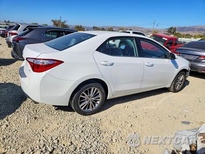 Trzecie zdjęcie samochodu z tyłu: 2014 TOYOTA COROLLA LE PLUS VIN:5YFBURHE1EP102549 - miniatura