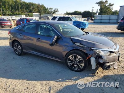 Czwarte zdjęcie samochodu z boku: 2017 HONDA CIVIC EX VIN:19XFC1F35HE202599 - miniatura