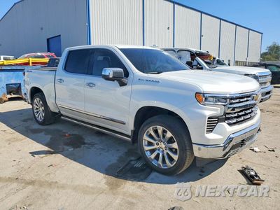 Czwarte zdjęcie samochodu z boku: 2022 CHEVROLET SILVERADO K1500 LTZ VIN:1GCUDGED4NZ589924 - miniatura