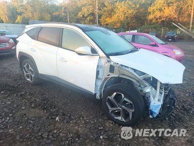 Czwarte zdjęcie samochodu z boku: 2023 HYUNDAI TUCSON LIMITED VIN:5NMJECAE9PH287270 - miniatura