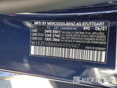 Zdjęcie 12 z 12 samochodu: 2021 MERCEDES-BENZ E AMG 53 4MATIC VIN:W1KZF6BB8MA995947 - miniatura