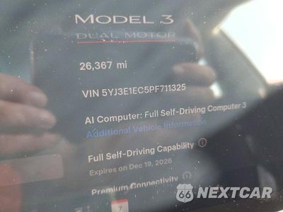 Zdjęcie 9 z 12 samochodu: 2023 TESLA MODEL 3 VIN:5YJ3E1EC5PF711325 - miniatura