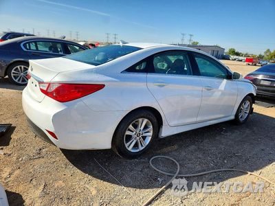 Trzecie zdjęcie samochodu z tyłu: 2014 HYUNDAI SONATA GLS VIN:5NPEB4AC3EH892674 - miniatura