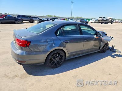 Trzecie zdjęcie samochodu z tyłu: 2016 VOLKSWAGEN JETTA GLI VIN:3VW4S7AJ4GM383747 - miniatura