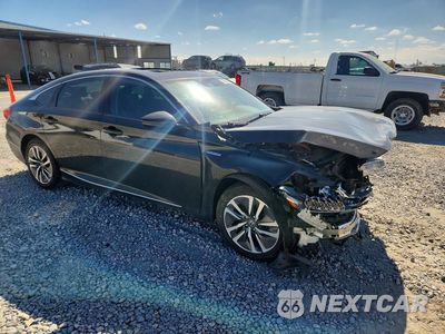 Czwarte zdjęcie samochodu z boku: 2018 HONDA ACCORD HYBRID EXL VIN:1HGCV3F62JA012708 - miniatura