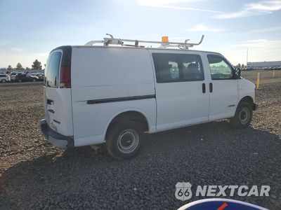 Trzecie zdjęcie samochodu z tyłu: 1997 CHEVROLET EXPRESS 2500 DELIVERY VAN VIN:1GCGG25WXV1016209 - miniatura