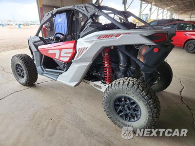 Trzecie zdjęcie samochodu z tyłu: 2024 CAN-AM MAVERICK X3 DS TURBO UTILITY VEHICLE VIN:3JBVGAY21RE000058 - miniatura