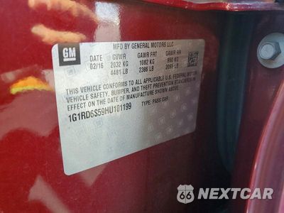 Zdjęcie 12 z 12 samochodu: 2017 CHEVROLET VOLT PREMIER VIN:1G1RD6S59HU101199 - miniatura