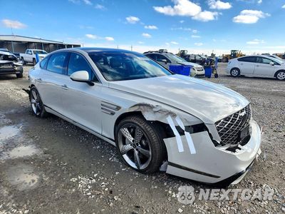 Czwarte zdjęcie samochodu z boku: 2027 GENESIS G80 SPORT PRESTIGE VIN:KMTGG4SDXVU341800 - miniatura