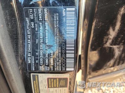 Zdjęcie 13 z 13 samochodu: 2012 MERCEDES-BENZ GLK 350 4MATIC VIN:WDCGG8HBXCF878285 - miniatura