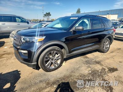 2021 FORD EXPLORER XLT 1FMSK8DH3MGA39384 - główne zdjęcie licytacji z USA - miniatura
