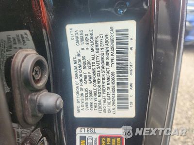 Zdjęcie 12 z 12 samochodu: 2014 HONDA CIVIC EXL VIN:2HGFG3B05EH506089 - miniatura