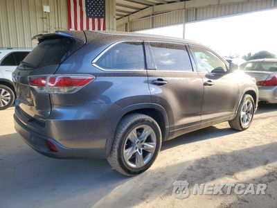 Trzecie zdjęcie samochodu z tyłu: 2015 TOYOTA HIGHLANDER LIMITED VIN:5TDYKRFH0FS064799 - miniatura