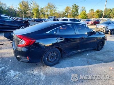 Trzecie zdjęcie samochodu z tyłu: 2017 HONDA CIVIC LX VIN:19XFC2F51HE026545 - miniatura