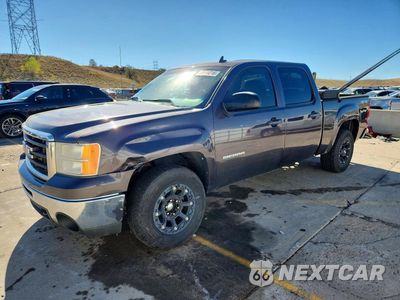 2010 GMC SIERRA K1500 SLE 3GTRKVE32AG114614 - główne zdjęcie licytacji z USA - miniatura