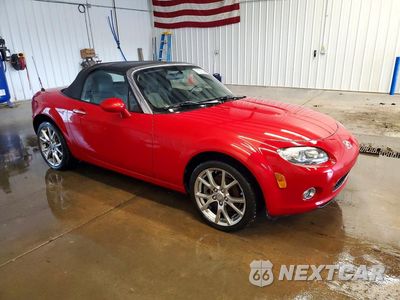 Czwarte zdjęcie samochodu z boku: 2006 MAZDA MX-5 MIATA VIN:JM1NC25F760101910 - miniatura