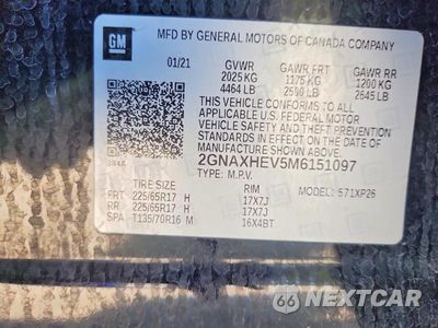 Zdjęcie 12 z 12 samochodu: 2021 CHEVROLET EQUINOX LS VIN:2GNAXHEV5M6151097 - miniatura