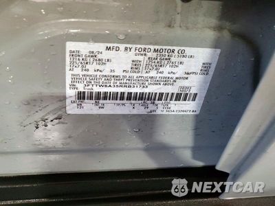 Zdjęcie 12 z 12 samochodu: 2024 FORD MAVERICK XL VIN:3FTTW8A35RRB31733 - miniatura