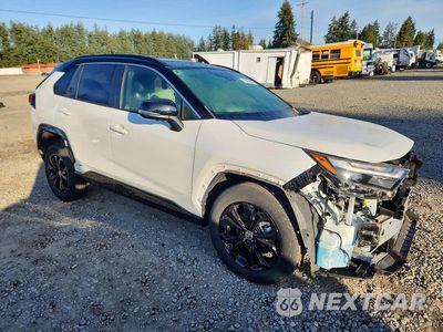 Czwarte zdjęcie samochodu z boku: 2023 TOYOTA RAV4 XSE VIN:JTME6RFV5PD543133 - miniatura