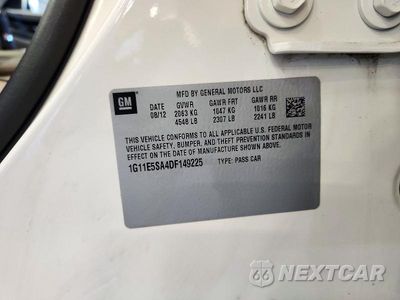 Zdjęcie 12 z 12 samochodu: 2013 CHEVROLET MALIBU 2LT VIN:1G11E5SA4DF149225 - miniatura