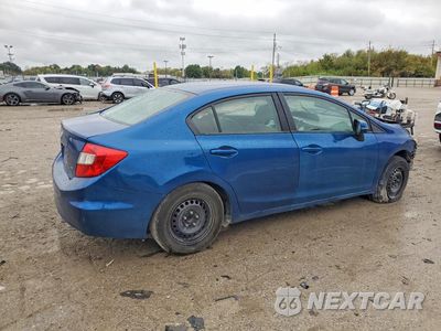 Trzecie zdjęcie samochodu z tyłu: 2012 HONDA CIVIC LX VIN:19XFB2F54CE034909 - miniatura