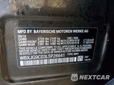 Zdjęcie 14 z 14 samochodu: 2020 BMW X1 XDRIVE28I VIN:WBXJG9C03L5P26641 - miniatura