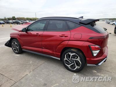 Drugie zdjęcie samochodu z przodu: 2024 HYUNDAI KONA N LINE VIN:KM8HA3A39RU167601 - miniatura
