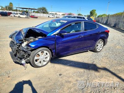 2012 HYUNDAI ELANTRA LIMITED 5NPDH4AE5CH095237 - główne zdjęcie licytacji z USA - miniatura