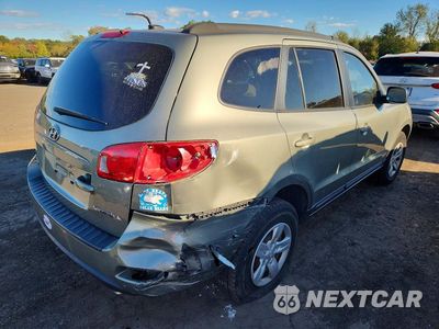 Trzecie zdjęcie samochodu z tyłu: 2009 HYUNDAI SANTA FE GLS VIN:5NMSG13D19H234234 - miniatura