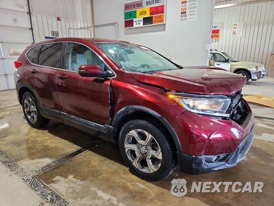 Czwarte zdjęcie samochodu z boku: 2019 HONDA CR-V EX VIN:2HKRW2H50KH647490 - miniatura