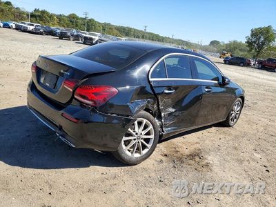 Trzecie zdjęcie samochodu z tyłu: 2020 MERCEDES-BENZ A 220 4MATIC VIN:WDD3G4FB8LW041721 - miniatura