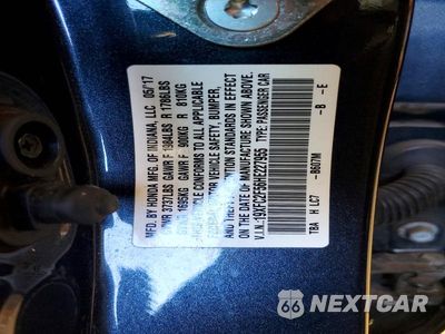 Zdjęcie 12 z 12 samochodu: 2017 HONDA CIVIC LX VIN:19XFC2F56HE227955 - miniatura