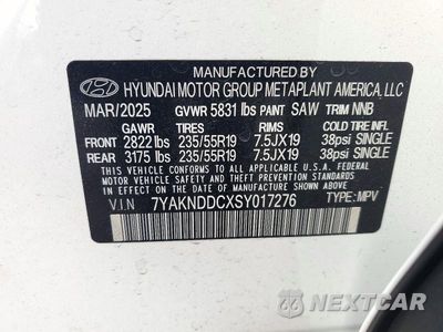 Zdjęcie 12 z 12 samochodu: 2025 HYUNDAI IONIQ 5 SEL VIN:7YAKNDDCXSY017276 - miniatura
