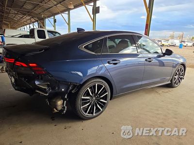 Trzecie zdjęcie samochodu z tyłu: 2023 HONDA ACCORD TOURING HYBRID VIN:1HGCY2F84PA029652 - miniatura